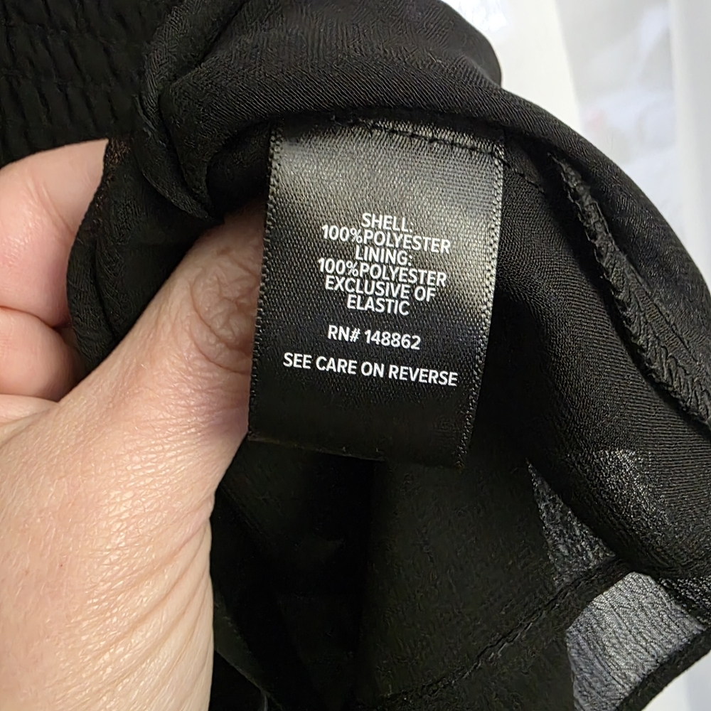 Torrid Black Sheer Ruffle Top - Picture 4 of 8